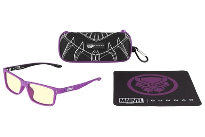 Комп'ютерні окуляри Gunnar Cruz Black Panther Edition (Marvel), лінза Amber, 12+