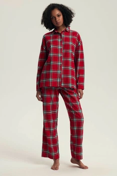 Пижама: рубашка и брюки Henderson 44(M) Красный (128694)