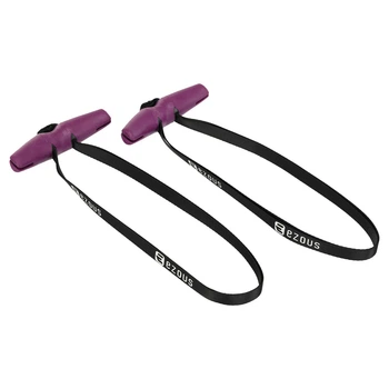 Ручки для еспандера та тренажера Ezous Ox Horn Handle F-13 комплектація 2шт Black-Purple
