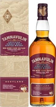 Віскі Tamnavulin Red Wine German Pinot Noir 6 років витримки 0.7 л 40% у подарунковій упаковці (5013967016606)