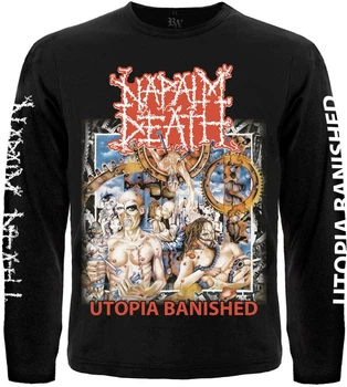 Футболка з довгим рукавом Napalm Death "Utopia Banished", Розмір M