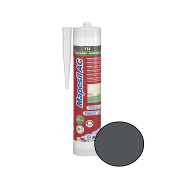 Силиконовый герметик Mapei Mapesil AC №114 антрацит 310мл