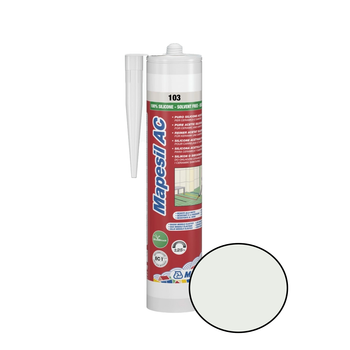 Силиконовый герметик Mapei Mapesil AC №103 белая луна 310мл