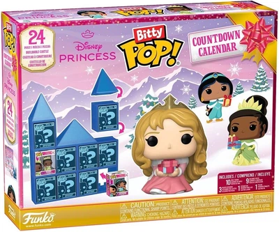 Kalendarz adwentowy Funko Bitty Pop Countdown Calendar Disney Princess 2025 87001 (889698870016) (955555914292295) - Outlet