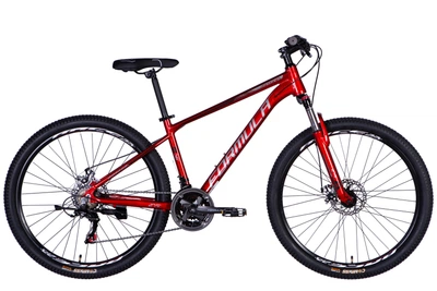 Велосипед Formula AL 27.5" MOTION AM DD FR 16" 2026 Красный с серым (OPS-FR-27.5-295)