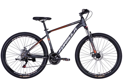 Велосипед Formula AL 27.5" MOTION AM DD FR 18" (м) 2026 Темно-серый (м) (OPS-FR-27.5-301)