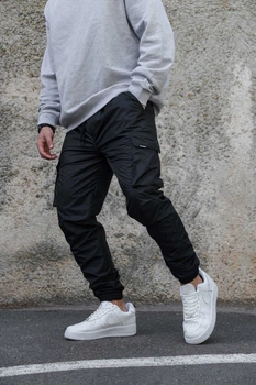 Чоловічі Теплі Штани Карго Vader Reflective Black 2XL (8055475)