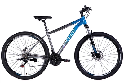 Велосипед Space ST 29" MARS AM DD FR 18" 2026 Сине-серый (OPS-SP-29-162)