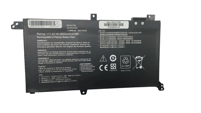 Акумулятор для ноутбука Asus B31N1732 B31Bi9H 11.4 В Black 3600 мАг