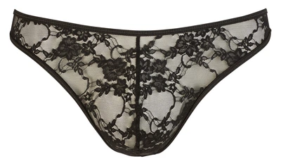 Чоловічі мереживні трусики Svenjoyment Briefs One size Чорний