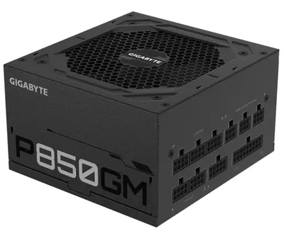 Блок живлення 850 Вт, Gigabyte P850GM, Black (GP-P850GM)