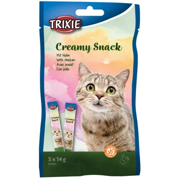 Ласощі для кішок Trixie Creamy Snacks з куркою 5х14г 42681