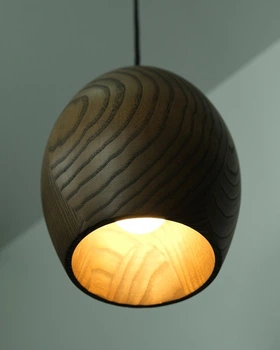 Светильник подвесной Iterna Moss 1xE27 Темный ясень, LW026