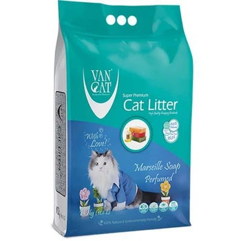 Бентонитовый наполнитель VanCat Marseille Soap для кошачьего туалета, 10 кг