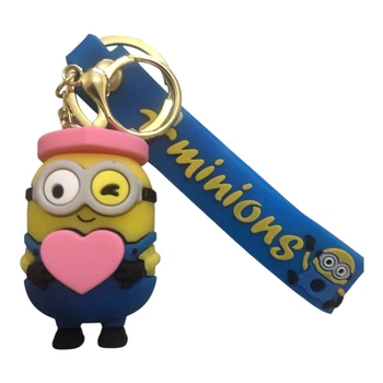 Брелок Minions "Влюбленный Миньон с Сердцем"