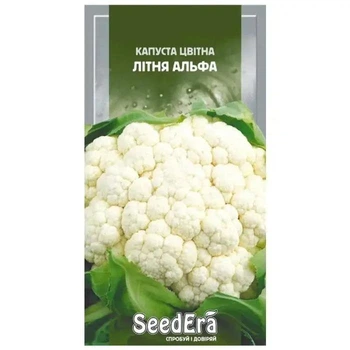 Насіння Капуста цвітна 0,5г Літня Альфа SeedEra