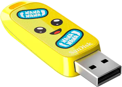 Флеш пам'ять SanDisk Fortnite Peely Edition 64GB USB 3.2 Yellow (SDCZIF-064G-G46)