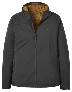 Мужская легкая утепленная куртка Rab Xenair Alpine Light Jacket, Black, M