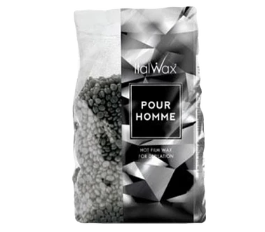 Гранулюваний віск для депіляції 1 кг SILVER (для чоловіків) Ital Wax 3164