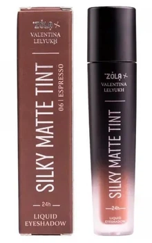 Жидкие тени для век ZOLA x Valentina Lelyukh Silky Matte Tint 06 Espresso 3.2 мл