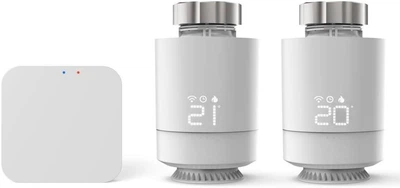 Набор для умного управления отоплением Hama Smart Heating Control с 2 термоголовками и Wi-Fi хабом