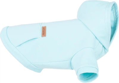 Bluza dla psów Amiplay Texas z kapturem 50 cm Niebieska (5907563254602)