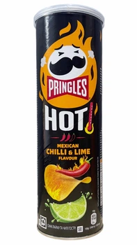 Чипси Pringles Hot Mexican Chilli&Lime 160g