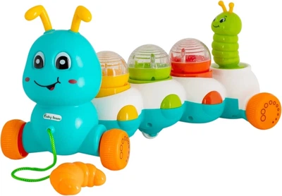 Іграшка музична Baby Team Повзунчик (8659_блакитний)