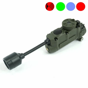 Ліхтар тактичний універсальний на шолом Sidewinder MPLS WADSN LT-11 5 LED + IFF -маячок, олива