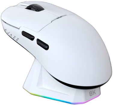 Бездротова Миша Ajazz AJ159 PRO Wireless 8K, White