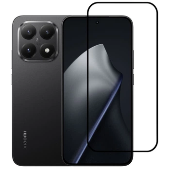 Защитное стекло LUX для Xiaomi 15T полная проклейка черный