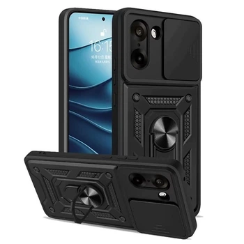 Чохол Fiji Camera Defence для OnePlus Nord CE5 (CPH2719) бампер із захистом камери та підставкою Black