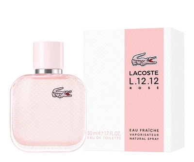 Туалетная вода для женщин Lacoste L.12.12 Rose Eau Fraiche 50 мл