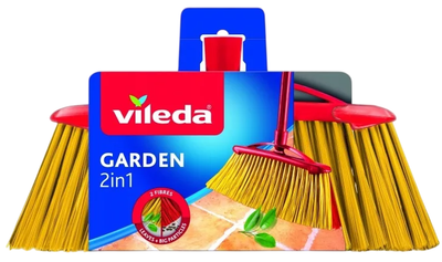 Мітла для прибирання на вулиці Vileda Garden 2 in 1 (4023103095939)