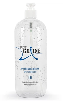 Гель лубрикант на водной основе без запаха и вкуса Just Glide 1000 мл