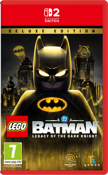 Gra Nintendo Switch 2 LEGO Batman: Dziedzictwo Mrocznego Rycerza Edycja Deluxe (Kartridż) (5051895419557)