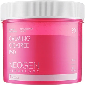 Отшелушивающие пады для чувствительной кожи Neogen Calming Cicatree 150 мл/ 90 шт (8809653244302)