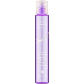 Ампула для волос с кератином Jigott Signature Professional Keratin Hair Ampoule 13 мл (8809541282782)