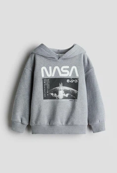 Дитяче тепле худі для хлопчика H&M 92 см Сірий (25120903A)