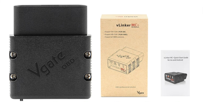 Автосканер Vgate vLinker MC+ Bluetooth 4.0 IOS/Android/Windows (XD24062)