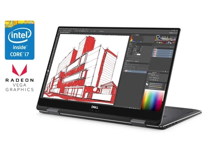 Игровой ультрабук-трансформер Dell Precision 5530 2-in-1 / 15.6" (1920x1080) IPS Touch / Intel Core i7-8706G (4 (8) ядра по 3.1 - 4.1 GHz) / 16 GB DDR4 / 512 GB SSD / AMD Radeon Pro WX Vega M GL, 4 GB HBM2, 1024-bit / WebCam б/у