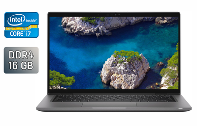 Ультрабук Dell Latitude 7430 / 14" (1920x1080) IPS / Intel Core i7-1265U (10 (12) ядер по 3.6 - 4.8 GHz) / 16 GB DDR4 / 512 GB SSD / Intel Iris Xe Graphics / TouchID / WebCam / Windows 11 б/у