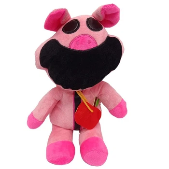 Плюшева Іграшка Усміхнені Звірята Poppy Playtime Smiling Critters "Хрюшка" Bambi POPPY(Pink) 20 см