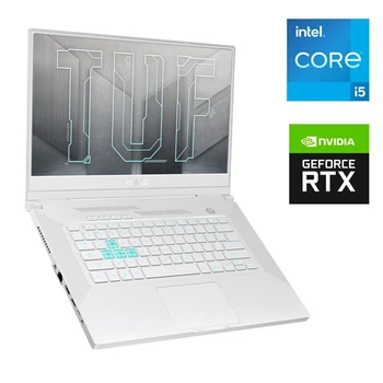 Игровой ноутбук Asus TUF Dash F15 FX516PM-HN227T / 15.6" (1920x1080) IPS / Intel Core i5-11300H (4 (8) ядра по 3.1 - 4.4 GHz) / 16 GB DDR4 / 512 GB SSD / nVidia GeForce RTX 3060, 6 GB GDDR6, 192-bit б/у
