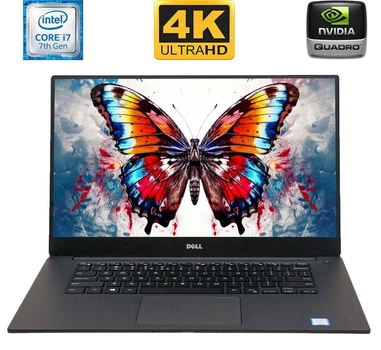 Мобильная рабочая станция Б-класс Dell Precision 5520 / 15.6" (3840x2160) IGZO Touch / Intel Core i7-7820HQ (4 (8) ядра по 2.9 - 3.9 GHz) / 16 GB DDR4 / 250 GB SSD / nVidia Quadro M1200, 4 GB GDDR5, 128-bit / WebCam б/у