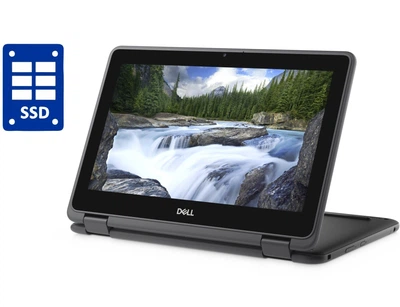 Нетбук-трансформер Dell Latitude 3189 / 11" (1366x768) IPS Touch / Intel Pentium N4200 (4 ядра по 1.1 - 2.5 GHz) / 8 GB DDR4 / 120 GB SSD / Intel HD Graphics 505 / WebCam б/у