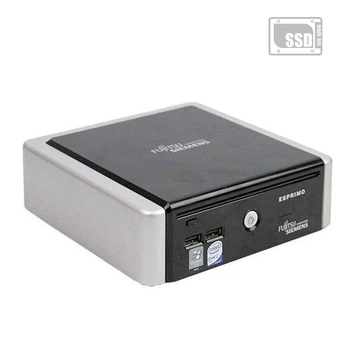 Неттоп Fujitsu Esprimo Q5020 USFF / Intel Core 2 Duo T5670 (2 ядра по 1.8GHz) / 4GB DDR2 / 128GB SSD / GMA 3100 Graphics б/в