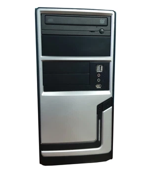 Системный блок Б/У Hyundai Pentino Silver Tower / Intel Core i7-2600 (4(8)ядра по 3.40-3.80GHz) / 16 GB DDR3 / 240 GB SSD+500 GB HDD / DVD-RW