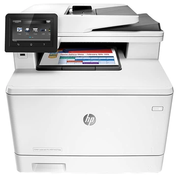 МФУ HP Color LaserJet Pro M277dw / Лазерная цветная печать / 600x600 dpi / A4 / 19 стр/мин / USB 2.0, Ethernet / Дуплекс / WiFi б/у