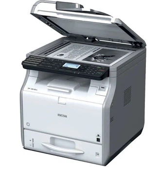 БФП Ricoh Aficio SP3600sf / Лазерний монохромний друк / 600x600 dpi / A4 / 31 стор/хв / USB 2.0, Ethernet / Дуплекс б/в